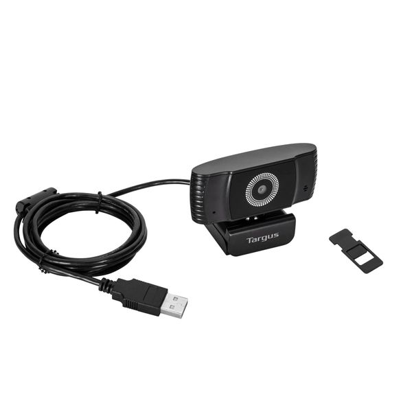 AVC042GL webcam targus fhd 1080p con tapa de privacidad