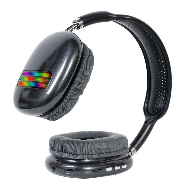 BHP-LED-02-BK auriculares gembird estero bluetooth con efecto de luz led negro