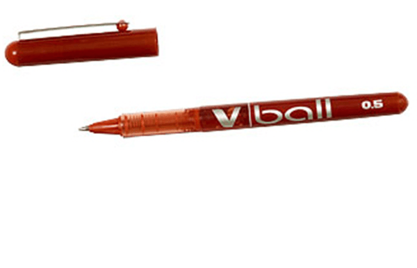 BL-VB5-R roller tinta liquida v ball 0.5mm rojo pilot bl vb5 r