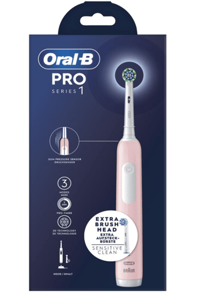 BRAPRO1_ROSA cepillo dental elactrico oral-b braun pro1 rosa