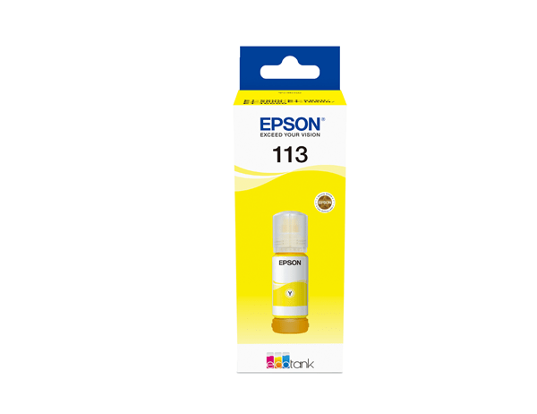 C13T06B440 epson botella tinta ecotank 113 amarillo