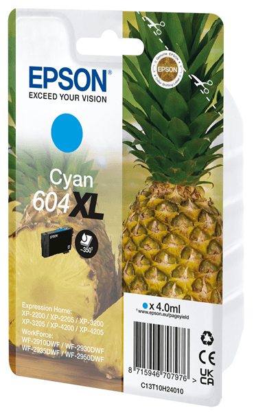 C13T10H24020 ink-604xl pineapple 4.0ml cy sec
