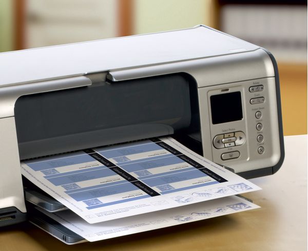 C32015-10E paquete 10 hojas tarjetas de visita blancas quick clean de papel cuche opacas 260 g impresoras de inyeccion de tinta 85x54 mm avery c32015 10e