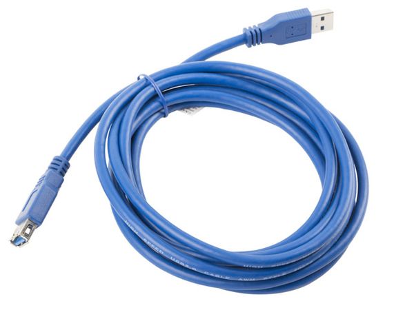 CA-US3E-10CC-0030-B cable alargador lanberg usb 3.0 macho hembra 3m azul