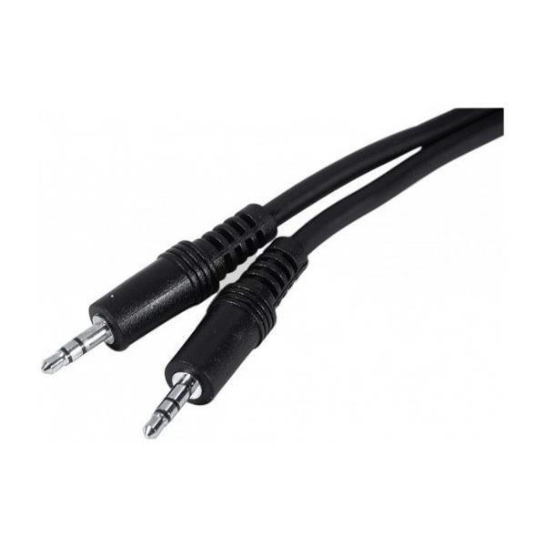 CA103 cable audio estereo 3go jack 3.5 macho a jack 3.5 macho 3m negro ca103