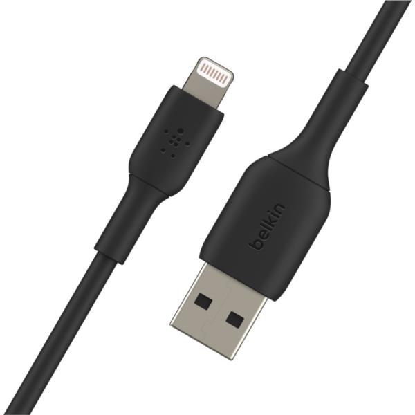 CAA001BT1MBK cable belkin caa001bt1mbk lightning a usb a boost charge 1m color negro