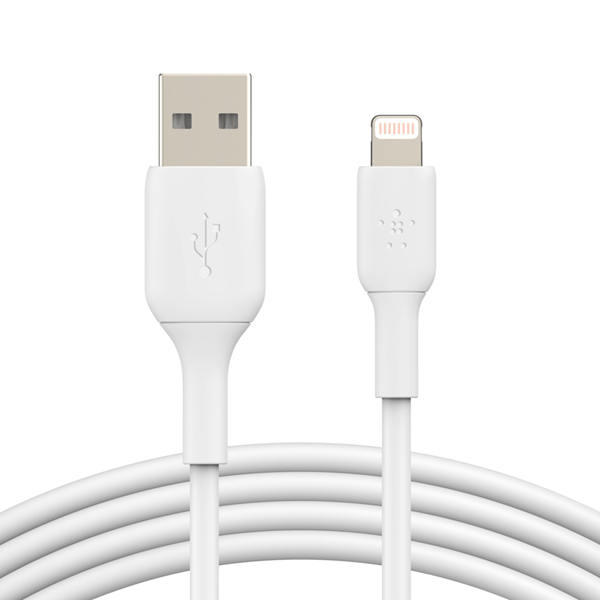 CAA001BT1MWH2PK lightning to usb-a cable 1m white