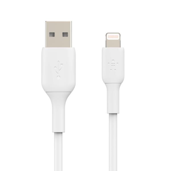 CAA001BT1MWH cable belkin caa001bt1mwh lightning a usb a boost charge 1m color blanco