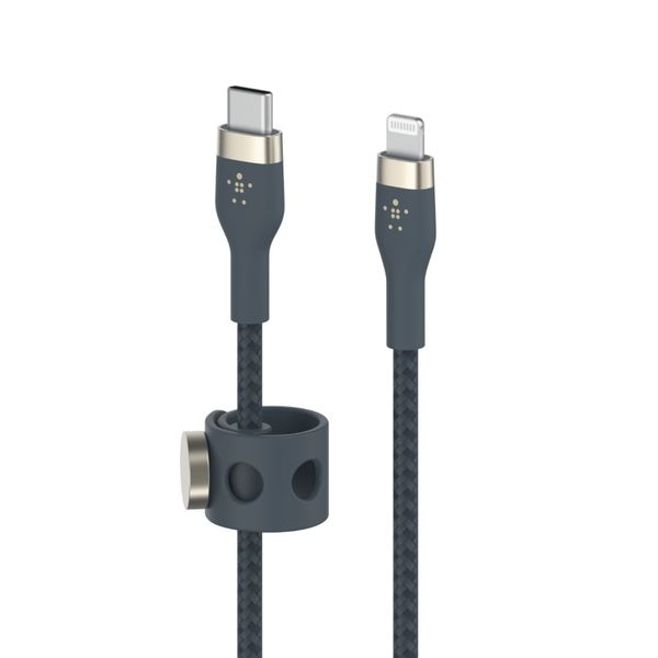 CAA011BT1MBL cable belkin caa011bt1mbl lightning a usb c boost charge silicona trenzado clip iman 1m color azul
