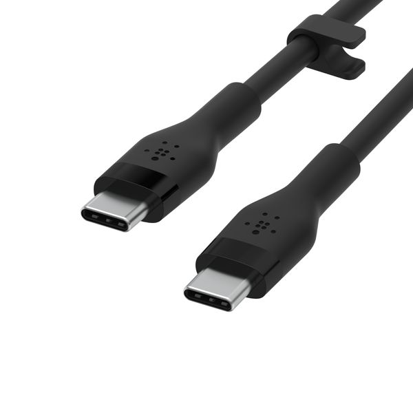 CAB009BT1MBW2PK cable belkin cab009bt1mbw2pk usb c a usb c boost charge 1m silicona con clip pack 2 blanco negro