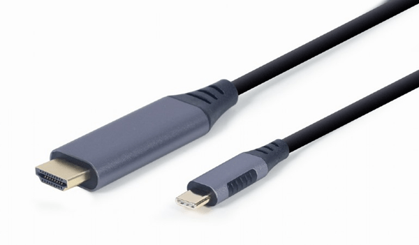 CC-USB3C-HDMI-01-6 cable adaptador de pantalla gembird usb tipo c a hdmi. gris espacial. 1.8 m