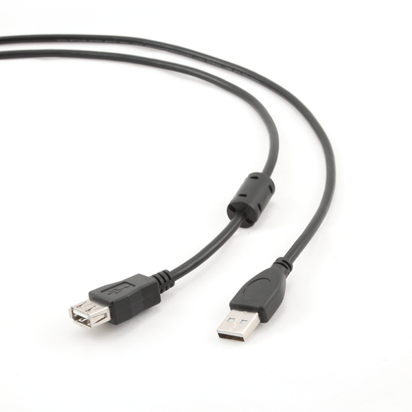 CCF-USB2-AMAF-6 gembird cable usb 2.0 a-m-a-h 1.8 mts ngr ferr