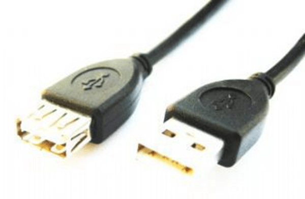 CABLE ALARGADOR LANBERG USB 2.0 MACHO HEMBRA 1.8M NEGRO