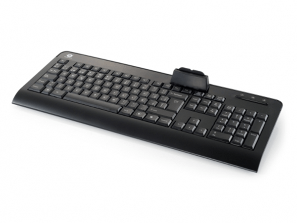 CKBESMARTID teclado usb con lector dni conceptronic compatible dni 3.0 y tarjeta sanitaria
