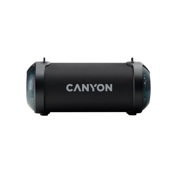 CNALCBTSP7 canyon altavoz bluetooth 5.0 jack 3.5mm. microsd. bt. fm. aux. usb. bateria 1500mah. negro cne cbtsp7