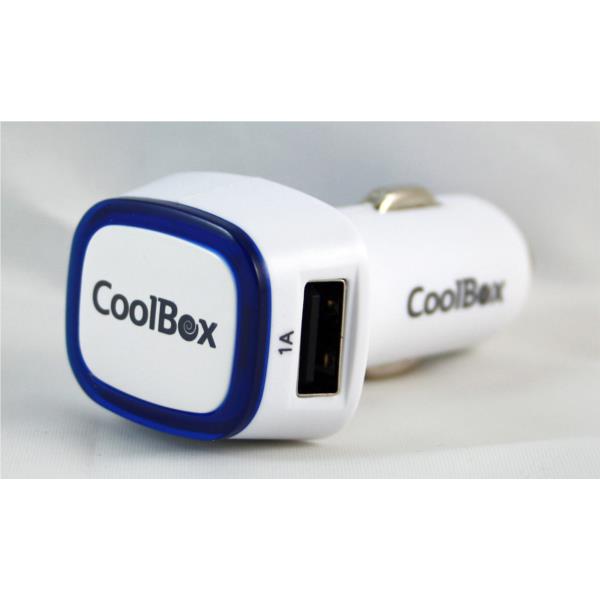 COO-CDC215 cargador coche coolbox 2 usb 1a 2.1a