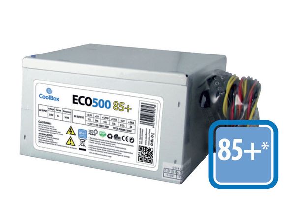 COO-FA500E85 fuente alimentacion 300w coolbox falcoo500e85 12 cm 80 plus bronzenon modular