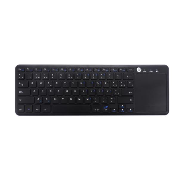 COO-TEW01-BK teclado inalambrico coolbox cooltouch negro touchpad