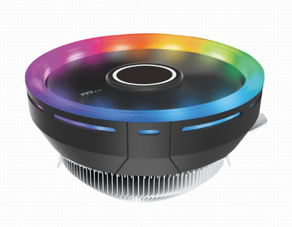 CPU-HURACAN-ARGB-X110 ventilador de refrigeracion gembird de cpu 12 4 cm 75 w led multicolor 4 pin