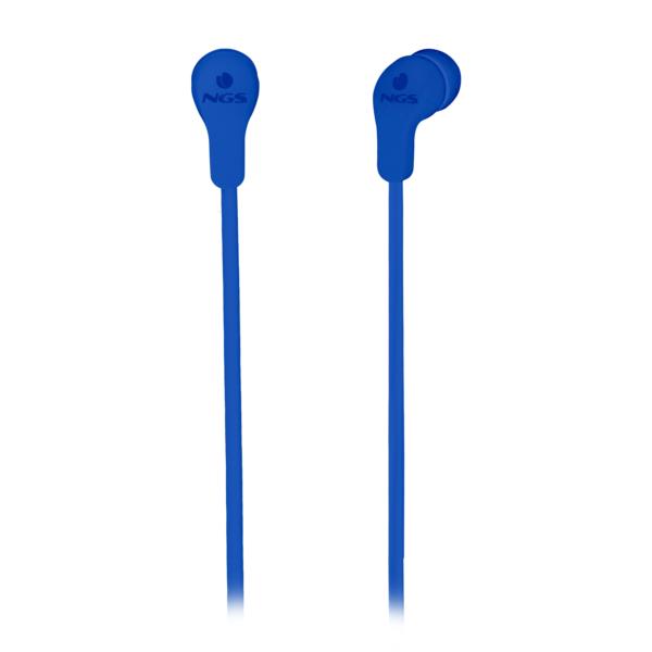 CROSSSKIPBLUE ngs auriculares metalicos cplano 1.2m azul