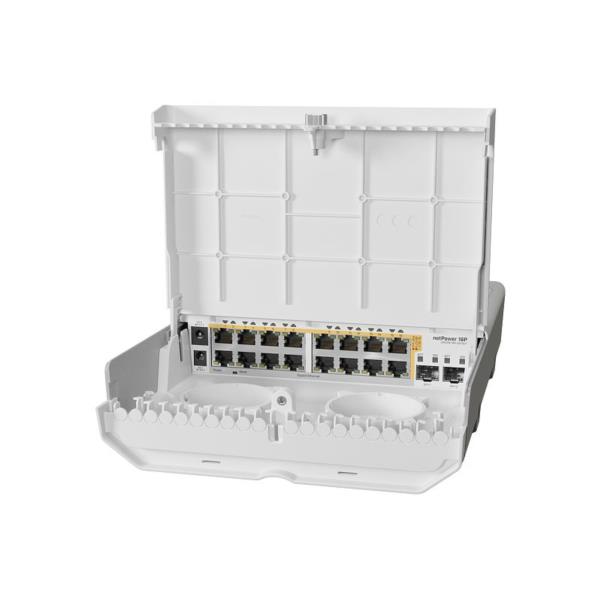 CRS318-16P-2S_OUT switch exterior mikrotik netpower 16p crs318 16p 2s out