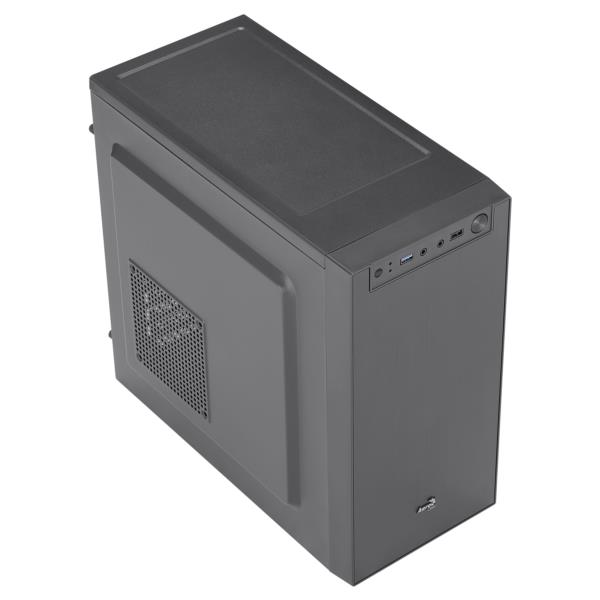 CS108BKV1 caja aerocool cs108bkv1 caja pc compacta micro atx aluminio pulido ventilador 80cm negro negro