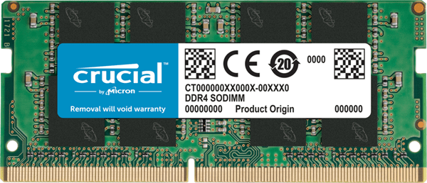 CT16G4SFRA266 memoria portatil 16 gb ddr4 2666 crucial cl19