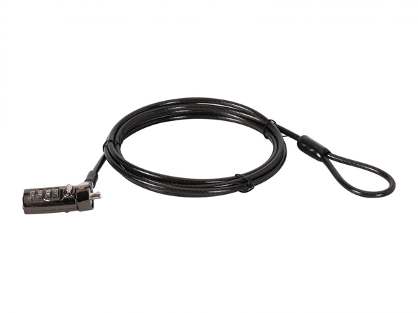 CUSTODIO01BN cable de seguridad conceptronic custodio01bn nano por combinacion 4 digitos 1.8m