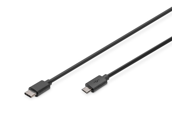 DB-300137-018-S usb type-c connection cable type c to micro b m-m 1 8 m 3 a 480 mb versi n 2.0 negro