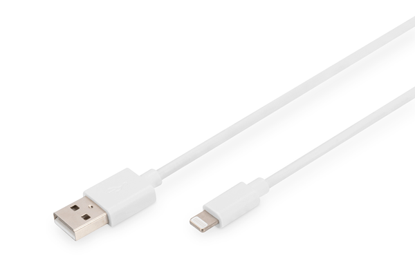 DB-600106-010-W apple charger data cable apple 8pin usb a m m 1.0m ip5 6 7 high speed. mfi. wh