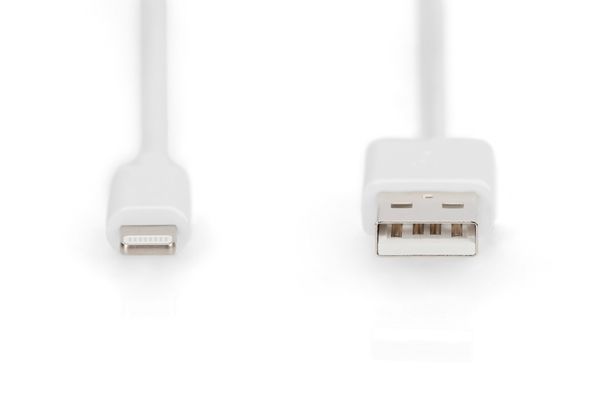 DB-600106-010-W apple charger data cable apple 8pin usb a m m 1.0m ip5 6 7 high speed. mfi. wh