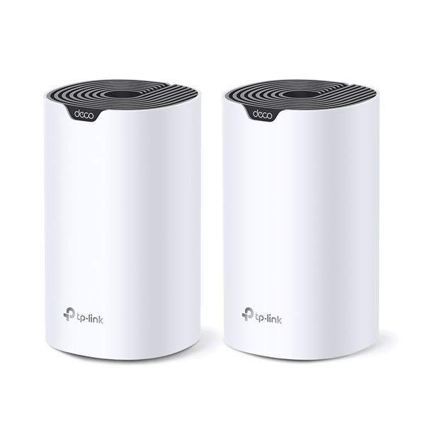 DECO S7(2-PACK) ac1900 whole home mesh wi-fi system speed 600 mbps at 2.4 gh