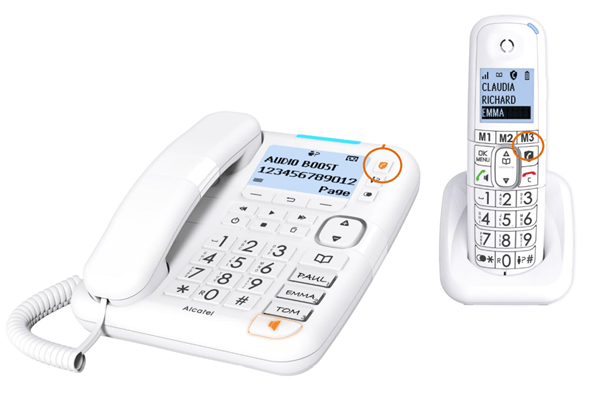DEC XL785 COMBO BLANCO telefono sobremesa alcatel dec xl785 combo blanco