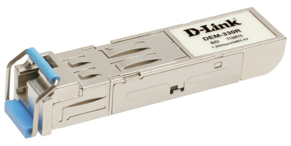 DEM-330R 1000base-bx-d gigabit wdm single-mode 10 km tx-1310-rx-15