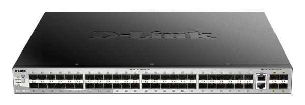 DGS-3130-54S_E 54 port fiber stackable switch 48xsfp 2x10g cu 4xsfp layer 3