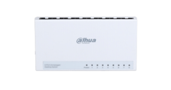 DH-PFS3008-8ET-L switch dahua 8 puertos 10-100 mbps