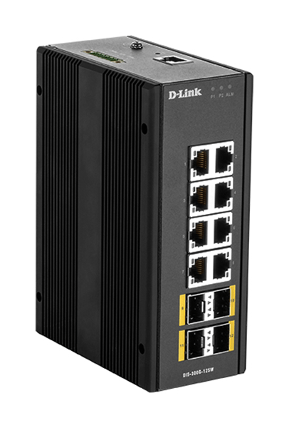 DIS-300G-12SW 12 port l2 managed switch with 8x10-100-1000basetx por ts