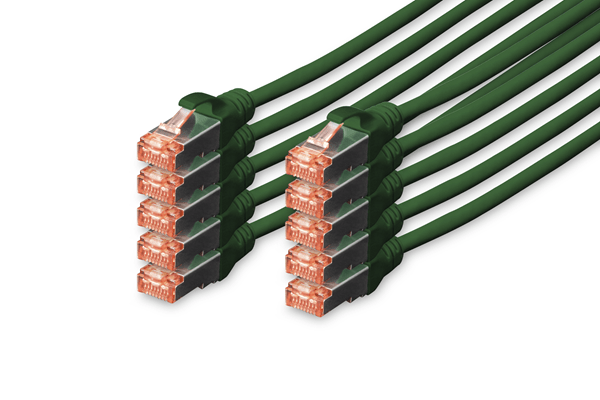 DK-1644-0025-G-10 cable digitus s-ftp cat 6 cu lszh awg 277 lenght 0.25m 10 pcs verde