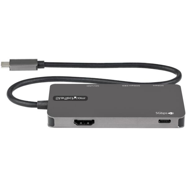 StarTech.com Hub USB-C de 4 Puertos 5Gbps PD de 100W - Ladrón USB Tipo C