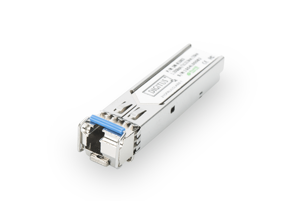 DN-81003 digitus 1.25 gbps bidi wdm sfp module up to 20km singlemode lc simplex connector 1000base lx tx 1310 nm rx 1550 nm