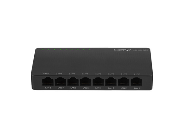 DSP2-1008-12V switch lanberg 8 puertos gigabit rj45 ethernet