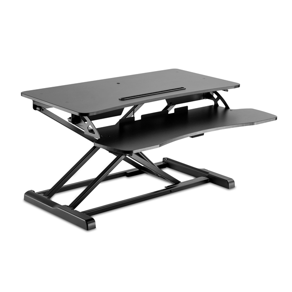 DT2SSB-1E sit-stand essential workstation up to 33 lbs 15 kg-adj h gt