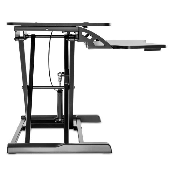 DT2SSB-1E sit stand essential workstation up to 33 lbs 15 kg adj h gt