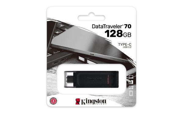 DT70_128GB memoria usb 3.2 kingston datatraveler 128gb negro dt70 128gb