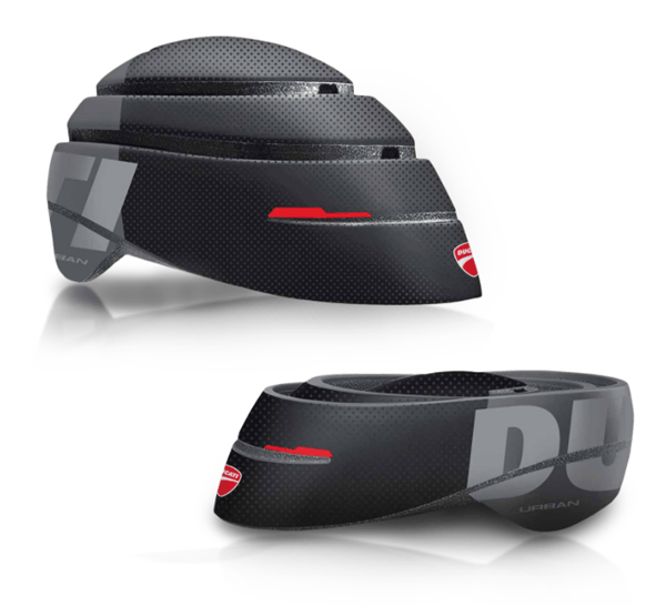 DUC-HLM-FLD/L helmet foldable negro
