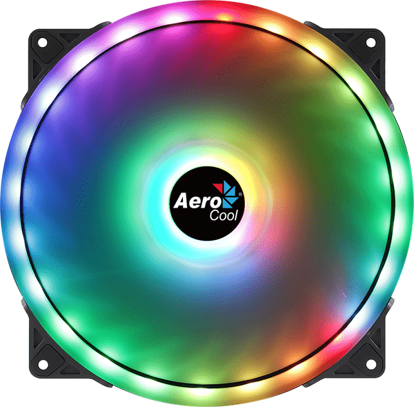 DUO20 aerocool ventilador duo20 argb fan. 20cm dr