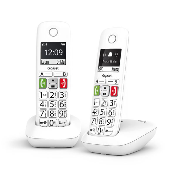 E290_DUO_WHITE telefono sobremesa siemens e290 duo white