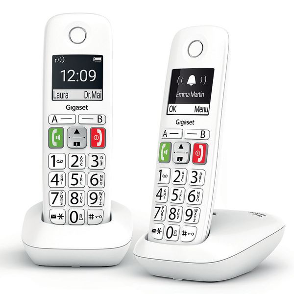 E290_WHITE telefono sobremesa siemens e290 blanco