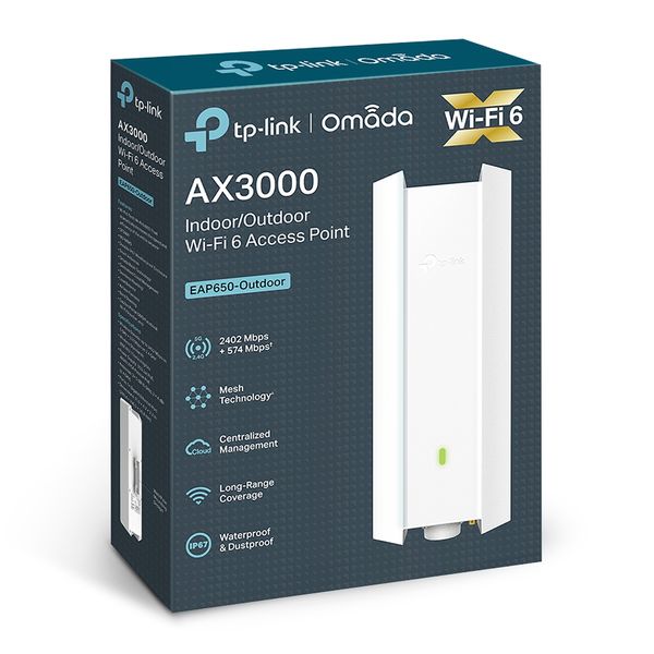 EAP650-OUTDOOR ax3000 indoor outdoor dual band wi fi 6 access point port 1 x g