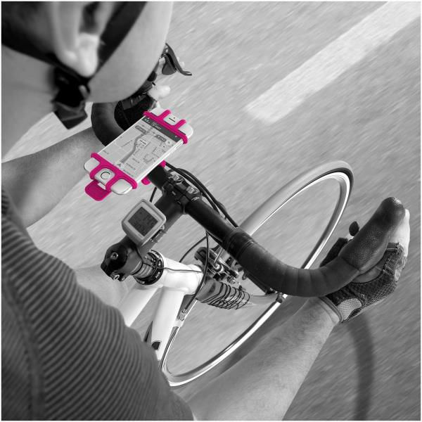 EASYBIKEPK celly soporte de bici universal rosa